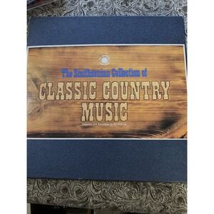 Smithsonian Collection of Classic Country Music 8 Cassette Tape Box Set 1981